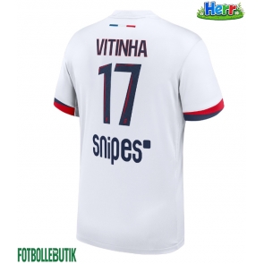 Paris Saint-Germain Vitinha #17 Bortatröja 2025-26 Kortärmad